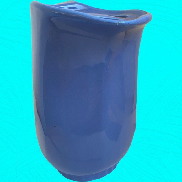 Hall China 5118 Made For Montgomery Ward Water Pitcher Blue No Lid Vintage - Picture 2 of 10